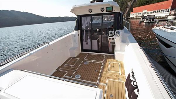On the boat