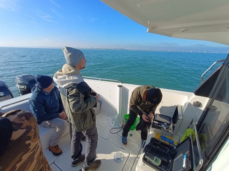 Activity on the boat